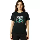 Mercedes-Benz AMG Petronas F1 George női póló  George Russel lettering 63 pamut Ing 701220867 001 fekete Méret: XS