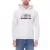 JACK & JONES férfi hooded Pulóver  pamut tartalom hosszú-sleeved Ing  színű jelölők 12262421 fehér Méret: M
