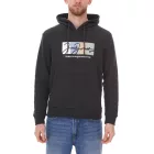 JACK & JONES férfi hooded Pulóver  pamut tartalom hosszú-sleeved Ing  colored jelölők 12262421 fekete, fehér, zöld vagy bézs Méret: S