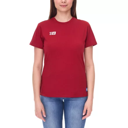 Outfitter OCEAN FABRICS TAHI póló sustainable női presentation Ing summer Ing sport OUT-W-1020-OTW-36 piros Méret: XS