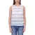 LTB Rezoco női tank Top, translucent summer Ing  blokk csíkok 24560534 világos kék/fehér Méret: XS
