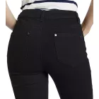 AjC női magas derék Farmer pamut nadrág bootcut nadrág  gomb részletek 57517842 fekete Méret: 34