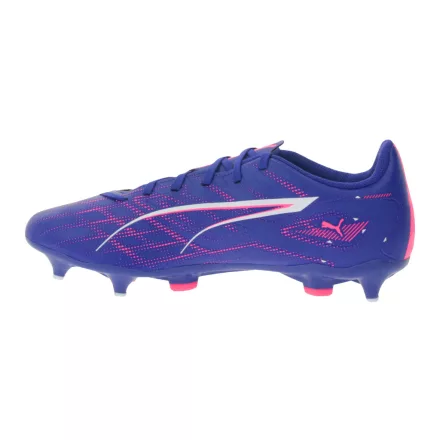 PUMA ULTRA 5 PLAY MxSG football csizma  fix fém díszgomb fűzős training Cipő sport Cipő fűző-up Cipő fitness kiegészítő 107904 01 lila/rózsaszín Méret: 46