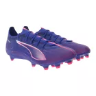 PUMA ULTRA 5 PLAY Match FG/AG football Cipő  SPEEDSYSTEM talp Training Cipő  FastTrax pötty design sport Cipő fűző-up Cipő Fitness kiegészítő 107687 01 lila/rózsaszín/kék Méret: 45