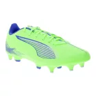 PUMA ULTRA 5 PLAY MxSG football Cipő  tömör fém díszgomb Training Cipő sport Cipő fűző-up Cipő Fitness kiegészítő 107904 Neon zöld/kék vagy lila/rózsaszín Méret: 41