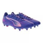 PUMA ULTRA 5 PLAY MxSG football Cipő  tömör fém díszgomb Training Cipő sport Cipő fűző-up Cipő Fitness kiegészítő 107904 Neon zöld/kék vagy lila/rózsaszín Méret: 41