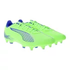 PUMA ULTRA 5 PLAY MxSG football Cipő  tömör fém díszgomb Training Cipő sport Cipő fűző-up Cipő Fitness kiegészítő 107904 Neon zöld/kék vagy lila/rózsaszín Méret: 42
