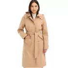Női Timeless Parka Kabát Kapucnival, Őszi Kabát, Pamut Dzseki 927540 Bézs Méret:50