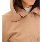 Női Timeless Parka Kabát Kapucnival, Őszi Kabát, Pamut Dzseki 927540 Bézs Méret:50