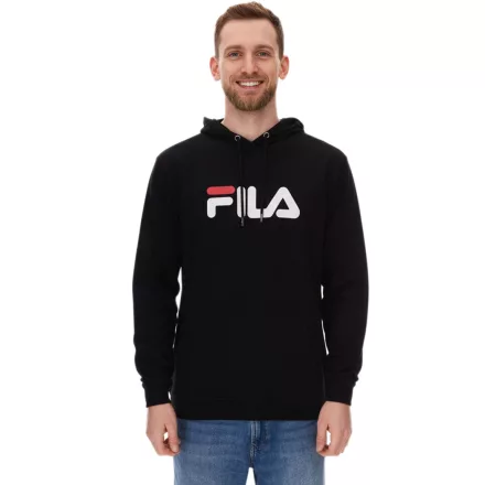 FILA Barumini pulóver férfi Hooded pulóver Pulóver pamut pulóver FAU0068-80010 fekete Méret: L