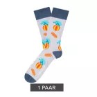1 pair of Moustard elefánt Circus férfi pamut Zokni  all-over print patterned hosszú Zokni 20SELEPCIRC-M szürke/kék Méret: 41_46