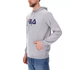 FILA Barumini pulóver férfi Hooded pulóver Pulóver pamut pulóver FAU0068 fekete vagy szürke Méret: L