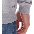 FILA Barumini pulóver férfi Hooded pulóver Pulóver pamut pulóver FAU0068 fekete vagy szürke Méret: L