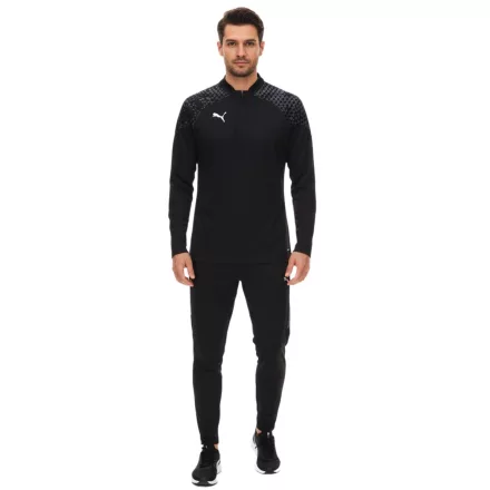 PUMA teamCup férfi pulóver  DryCell technology training Ing graphic design sport Ing fitness pulóver sport equipment 657982 03 fekete Méret: M