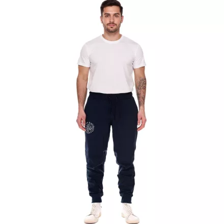 CAMP DAVID férfi jogging tréning melegítő szabadidőruha melegítő szabadidőruha nadrág  pamut tartalom, sweat nadrág, training nadrág 428251 2301 sötét kék Méret: M