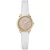 Pierre Cardin női'' karóra, kettő-kézi óra karóra,  Quartz óra karóra  bőr szíj 3ATM 27mm CPI.2509 fehér/arany Méret: N