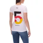 Női eBay foci szurkolói póló pamut kerek nyakú póló hátul számmal DFB Jubelsommer 900418 fehér Méret:L