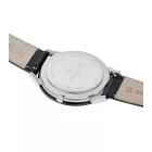 Pierre Cardin férfi karóra analóg Quartz óra karóra  bőr szíj 3ATM 40mm CPI.2018 fekete/ezüst Méret: N