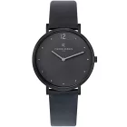 Pierre Cardin férfi karóra analóg Quartz óra karóra  bőr szíj 3ATM 39mm CBV.1021 fekete Méret: N