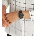 Pierre Cardin férfi karóra analóg Quartz óra karóra  bőr szíj 3ATM 39mm CBV.1021 fekete Méret: N