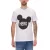 COURSE Mickey Mouse férfi póló  HERO print, pamut Ing, kerek nyak, 901869 fehér Méret: S