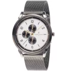 Pierre Cardin férfi karóra  több-számlap analóg Quartz óra karóra  nemesacél Karkötő 3ATM 44mm CPI.2033 ezüst/bézs Méret: N