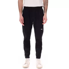   PUMA teamCup férfi pulóver vagy jogging tréning melegítő szabadidőruha melegítő szabadidőruha nadrág  DryCell technology training Ing graphic design sport nadrág fitness pulóver sport equipment fekete Méret: S