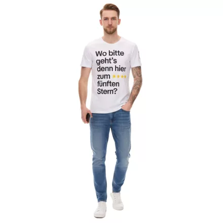 férfi eBay football fan Ing pamut kerek nyak Ing  vissza szám DFB Jubelsommer 900428 fehér Méret: M