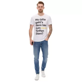   férfi eBay football fan Ing pamut kerek nyak Ing  vissza szám DFB Jubelsommer 900428 fehér Méret: S