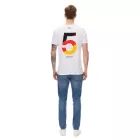 férfi eBay football fan Ing pamut kerek nyak Ing  vissza szám DFB Jubelsommer 900428 fehér Méret: S