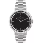Pierre Cardin férfi timeless karóra  összecsukható kapocs analóg Quartz óra karóra  nemesacél Karkötő 3ATM 41mm CBV.1028 ezüst Méret: N