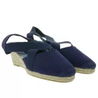 Citywalk szandál stílusos női szandál  kék elastic bands 89353835 sötét kék Méret: 36
