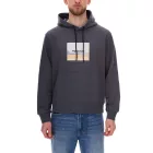 JACK & JONES Esterbro Newton férfi pulóver pamut Pulóver  Originals Studio Print 12266801 szürke, fekete vagy bézs Méret: M