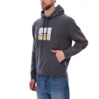 JACK & JONES Esterbro Newton férfi pulóver pamut Pulóver  Originals Studio Print 12266801 szürke, fekete vagy bézs Méret: M