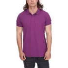 ELEVATE Calgary férfi polo Ing pamut polo Ing pique kötött 200 g/m² 3808038 lila Méret: S