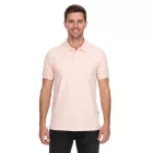 ELEVATE Calgary férfi polo Ing pamut polo Ing pique kötött 200 g/m² 3808091 rózsaszín-blush Méret: XS