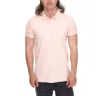 ELEVATE Calgary férfi polo Ing pamut polo Ing pique kötött 200 g/m² 3808091 rózsaszín-blush Méret: XS
