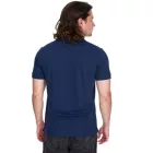 Kappa férfi pamut Polo Ing  kicsi Embroidery, nadrág-Sleeved Pique kötött Polo Ing, 303173NC A05 sötét kék Méret: M