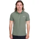 Kappa férfi pamut Polo Ing  kicsi Embroidery, nadrág-Sleeved Pique kötött Ing, 303173NC A02 zöld Méret: M
