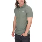Kappa férfi pamut Polo Ing  kicsi Embroidery, nadrág-Sleeved Pique kötött Ing, 303173NC A02 zöld Méret: S