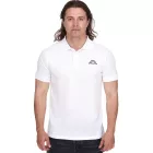 Kappa férfi pamut Polo Ing  kicsi Embroidery, nadrág-Sleeved Pique kötött Ing, 303173NC A04 fehér Méret: M
