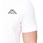 Kappa férfi pamut Polo Ing  kicsi Embroidery, nadrág-Sleeved Pique kötött Ing, 303173NC A04 fehér Méret: M