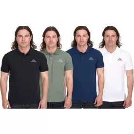   Kappa férfi pamut Polo  kicsi Embroidery Polo Ing Polo Ing rövid ujjú Ing Pique kötött 303173NC fehér, fekete, sötét kék vagy zöld Méret: L
