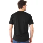 Kappa férfi pamut póló  nagyméretű Logo kerek nyakú rövid ujjú póló Oeko-Tex 100 Certified 7085/8191 fekete, zöld, fehér, vagy piros Méret: XL