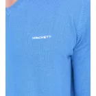 HACKETT LONDON GOLF férfi pamut V-nyak kötött Pulóver hosszú újj Ing HMX5000D kék Méret: XL