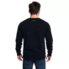 HACKETT LONDON GOLF férfi pamut V-nyak kötött Pulóver hosszú újj Ing HMX5000F fekete Méret: XL