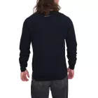 HACKETT LONDON GOLF férfi pamut V-nyak Pulóver, kötött pulóver, hosszú-Sleeved Ing, HMX500D, fekete, kék, vagy sötét kék Méret: L