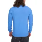 HACKETT LONDON GOLF férfi pamut V-nyak Pulóver, kötött pulóver, hosszú-Sleeved Ing, HMX500D, fekete, kék, vagy sötét kék Méret: XL