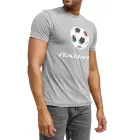 RE:fedett X FIFA világ Cup 1990 férfi póló  nagyméretű gömb Print, pamut Ing, nadrág-Sleeved Ing, PCFFA134 szürke Méret: M