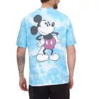 RE:fedett X Disney férfi póló  Mickey Mouse Print, pamut kerek nyakú, MMDIS2787 kék Méret: L